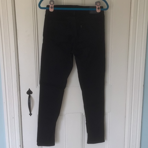 Levi’s 711 Skinny Jeans Black Women’s Size 29 Regular, New - Picture 2 of 6